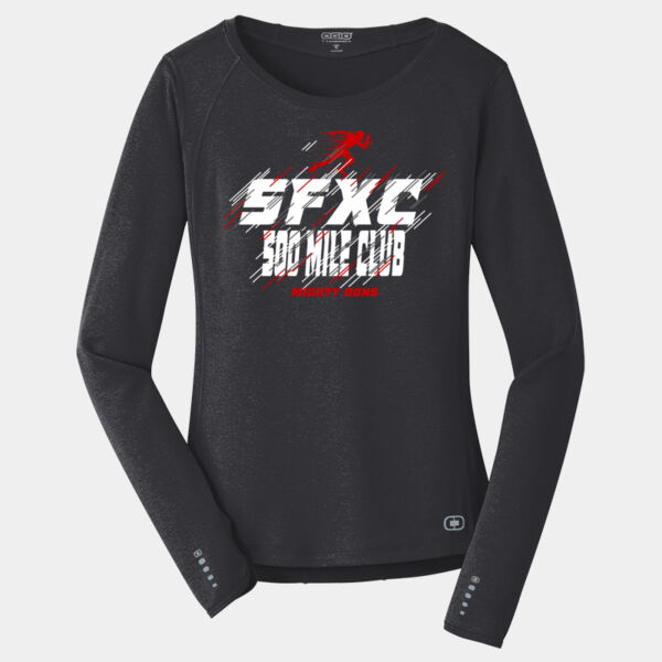 Year 2-3 - 500 Mile Club Women's Long Sleeve Pulse Crew Thumbnail